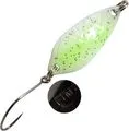 FTM Spoon Strike Spoon 2.1g White-Green with Glitter/Silver