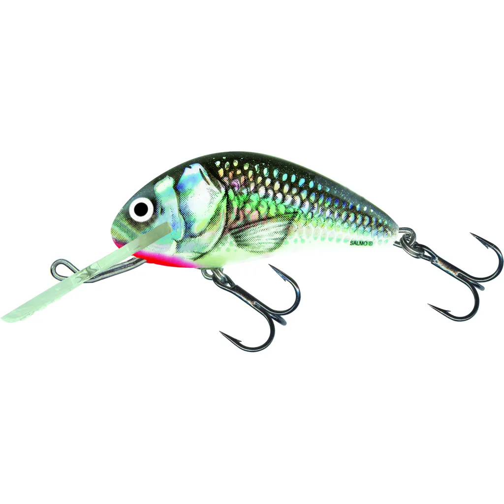 Salmo Hornet Sinking Crankbait 2.5cm 1.5g Holographic Grey Shiner