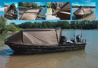 Black Cat Special Boat Cave II Bootszelt 335x220x105cm 5000mm