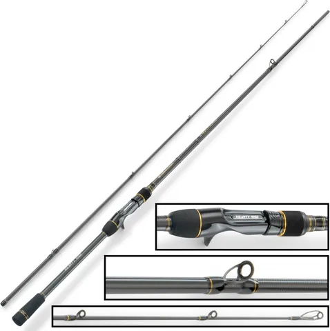 Hearty Rise Evolution III Cast Casting Rod 662 MC 1.99m 5–18g 2pc
