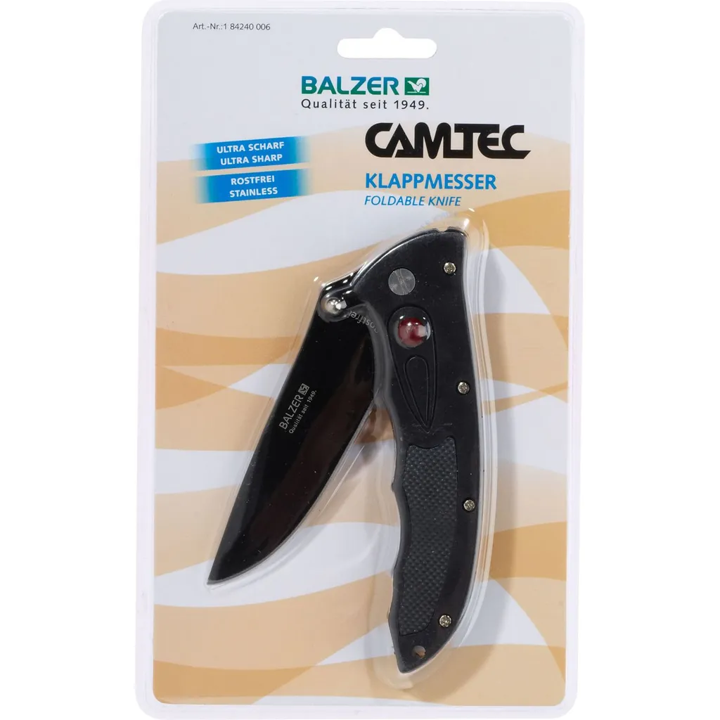 Balzer Camtec Klappmesser II 22cm 10cm