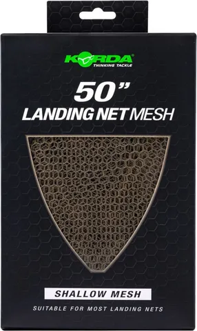 Korda Landing Net Mesh Landing Net Accessory 127cm 95cm Shallow