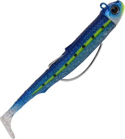 Spro Gutsbait Salt! Gummiköder 30g Blau Minnow