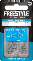 Spro Freestyle Reload Stainless Central Snap 3mm 7.5kg
