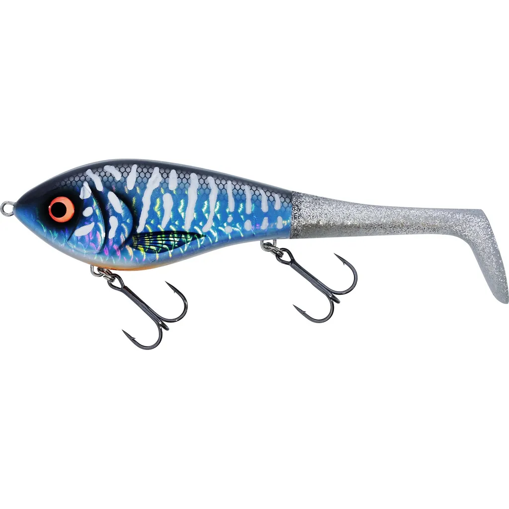 Westin Swim Tail Tail baits & hybrid baits 12cm 62g Suspending Lagoon Pike