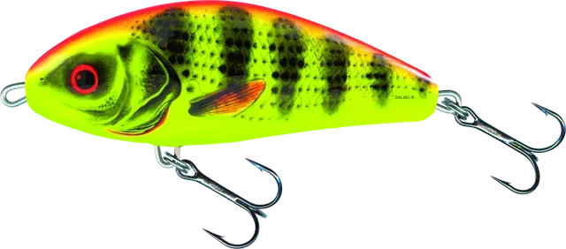 Salmo Fatso Crankbait 12cm Floating Bright Perch