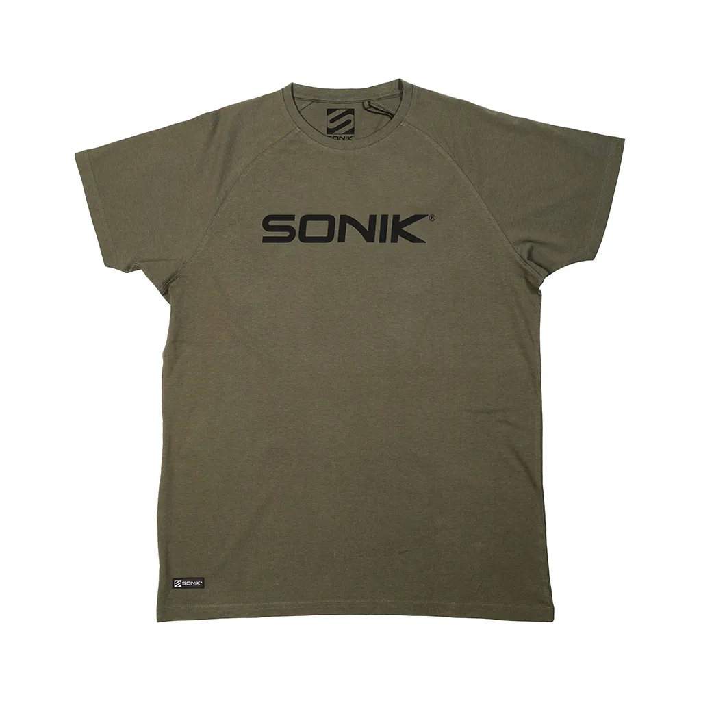 Sonik Raglan Tee Green M