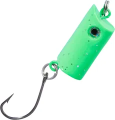 Balzer Forellen Pellet Popper Wobbler 2cm 3g Chartreuse-Glitter