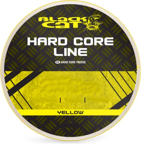 Black Cat BC Hard Core Line Yellow Geflochtene Schnur 0.65mm 400m