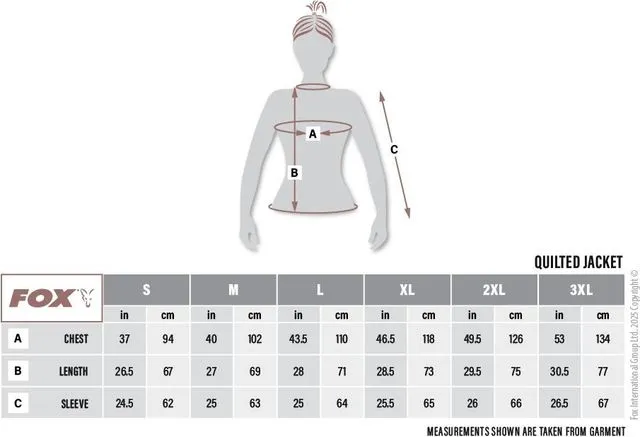 Fox Explorer Quilted Jacket XL 20-22