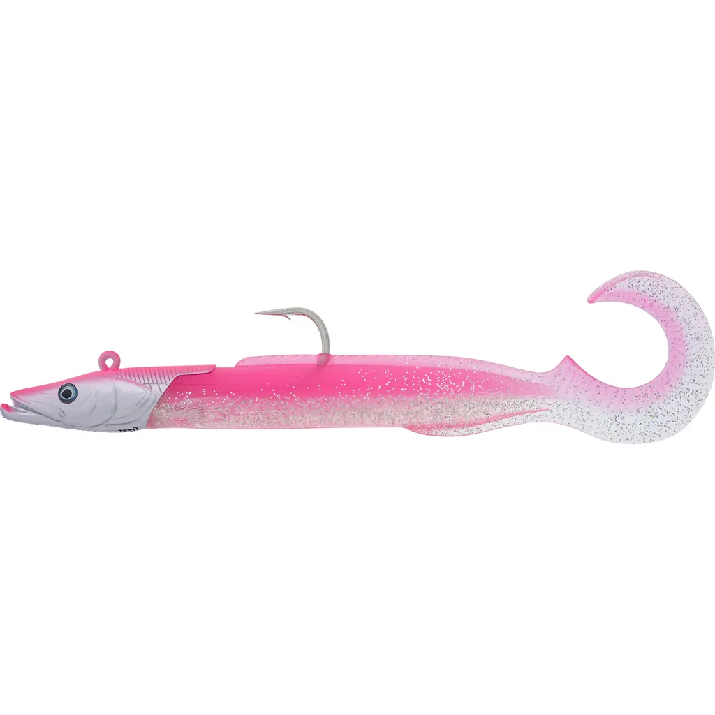 Westin Sandy Andy Curltail Jig Meeresangelköder 122g 22cm Glowing Lipstick