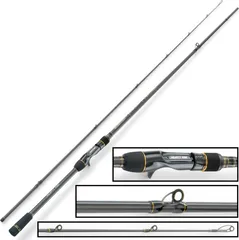 Hearty Rise Evolution III Cast Baitcaster-Rute 662 MC 1.99m 5–18g