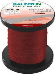 Balzer Iron Line 8 Feeder Braided Line 0.12mm 9.8kg 1500m