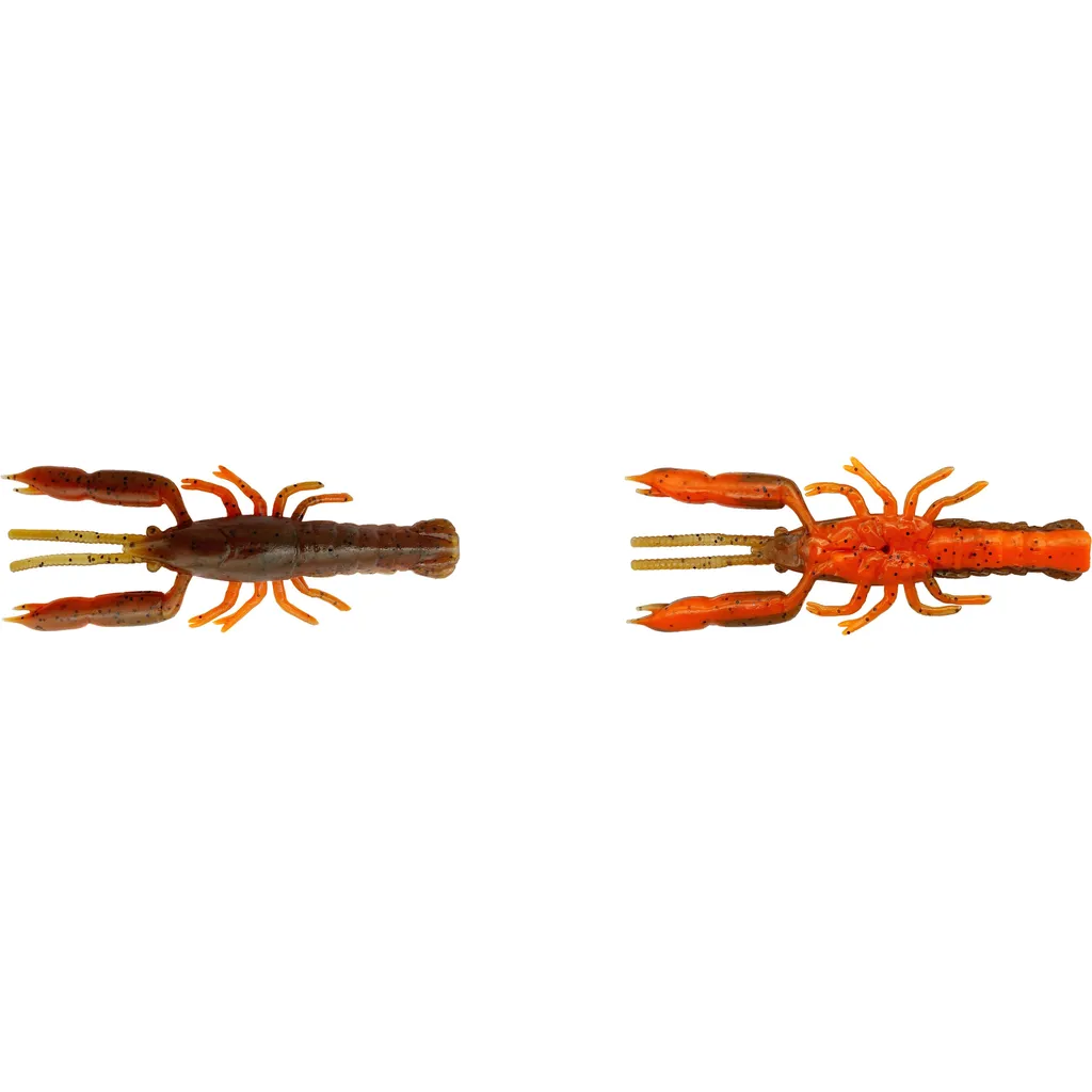 Savage Gear 3D Crayfish Rattling Gummiköder 6.7cm 2.9g Brown Orange