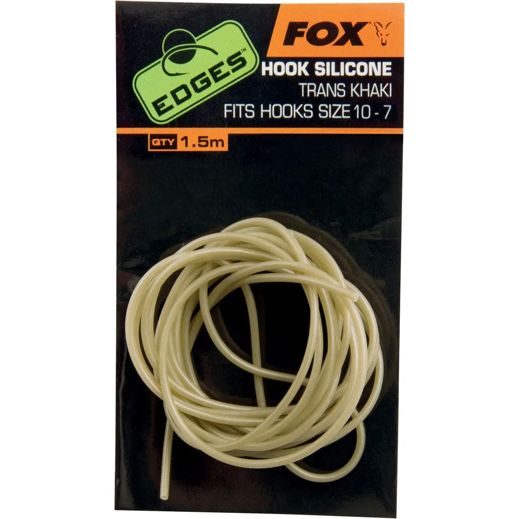 Fox Edges Hook Silicone 150cm 7–10 Transparent Khaki