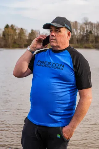 Preston Lightweight Blue Raglan T-Shirt XXXL