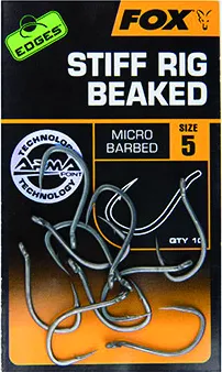 Fox Edges Armapoint Stiff Rig Beaked Haken 6 Barbed