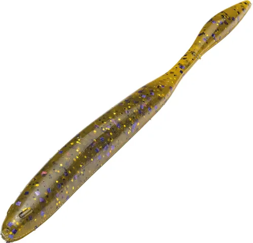 Strike King KVD Dream Shot Softbait 10cm Green Pumpkin Purple & Gold