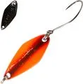 FTM Spoon Tremo 2.3g 2.9cm Orange-Red With Glitter / Black With Glitter Single Hook