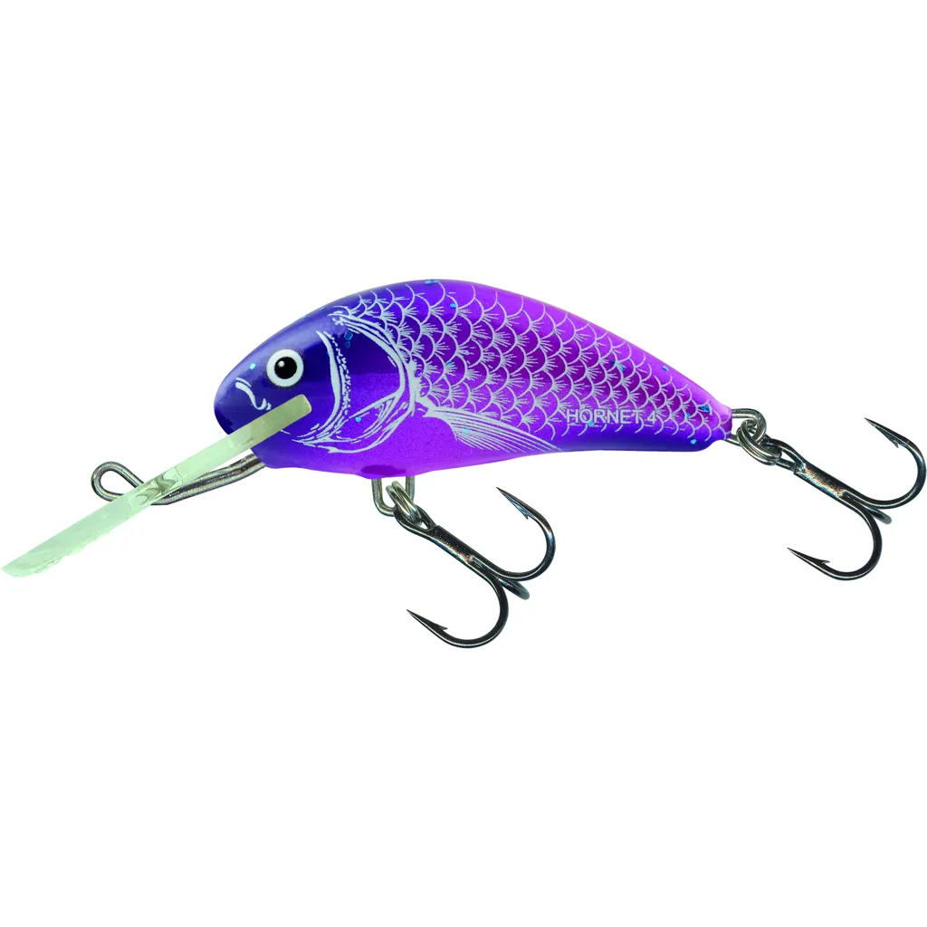 Salmo Hornet Floating Crankbait 4cm UV Purple
