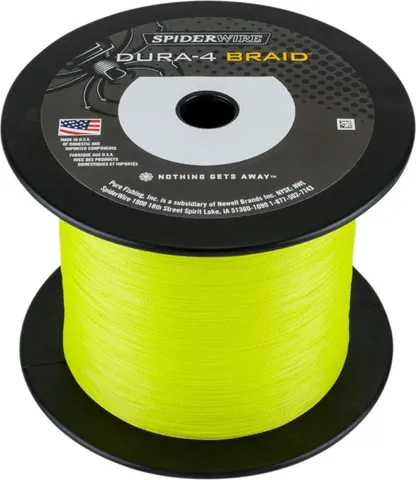 Spiderwire Dura 4 Braided Line 0.14mm 11.8kg Yellow