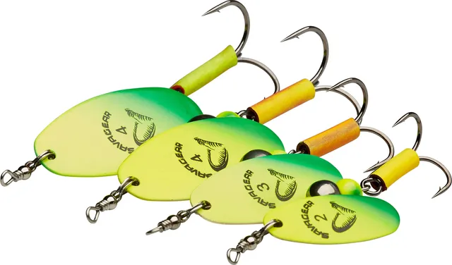 Savage Gear Caviar Spinner 9.5g Fluo Orange Silver