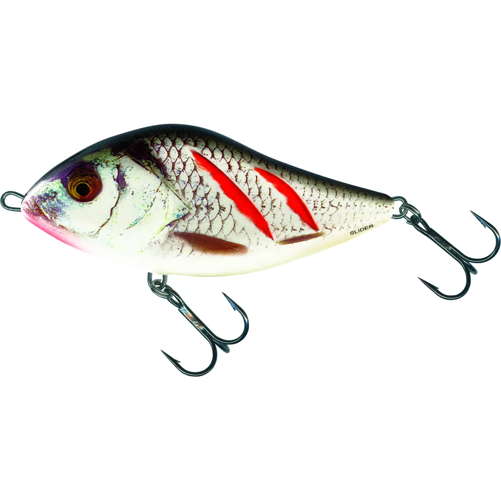 Salmo Slider Sinking Jerkbait 5cm 8g Wounded Real Grey Shiner