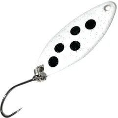 Troutwerk Spoon 3.3cm 2.5g White/Black Dots