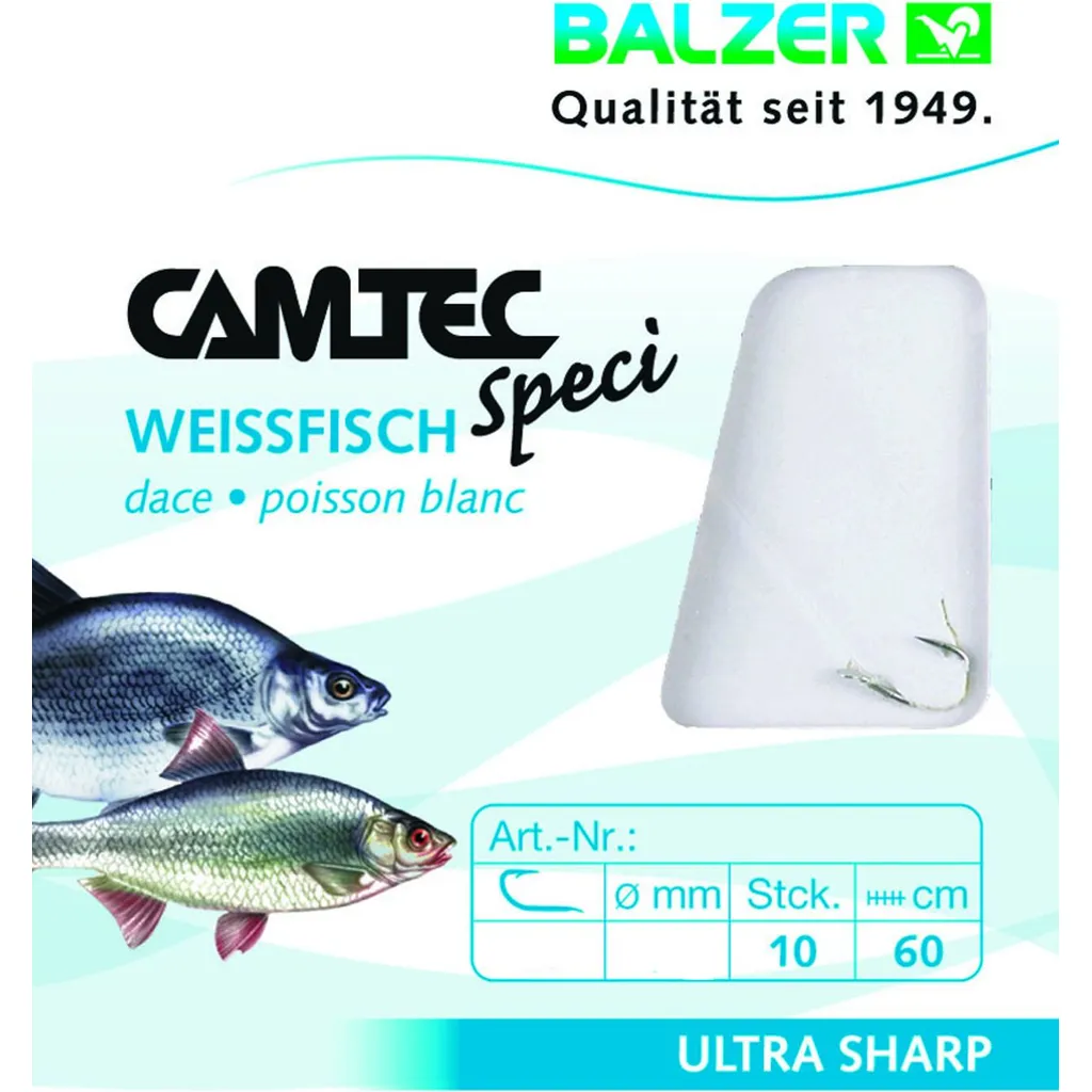Balzer Camtec Weißfisch Haken #12 0.16mm