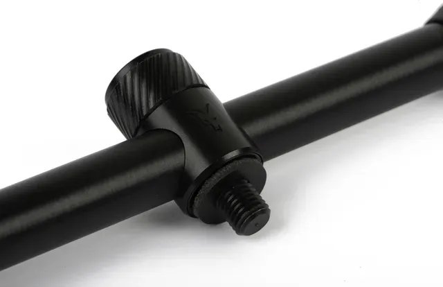Fox Black Label QR Buzz Bar 3 Rod Adjustable 25–28cm Aluminium