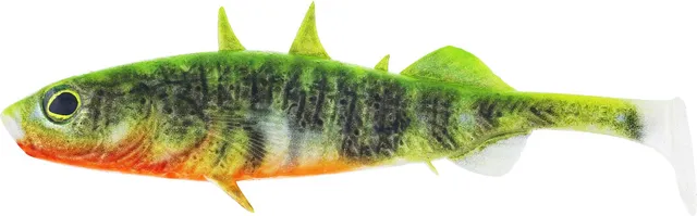 Westin Stanley The Stickleback Shadtail Gummifisch 9cm 7g Chartreuse Stickleback