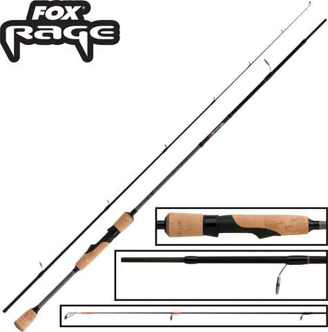Fox Rage Warrior 2 Spinning Rod 1.8m 4–17g 2pc