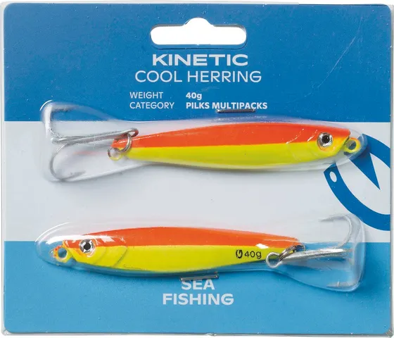 Kinetic Cool Herring Blinker 60g Orange/Yellow
