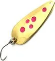 Troutwerk Spoon 4cm 5g Gold/Pink Dots Single Hook