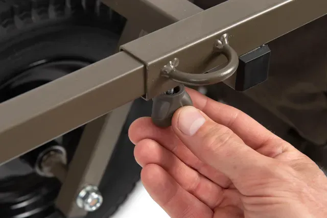 Fox Voyager Barrow 90–113cm 14.76kg Steel Pneumatic