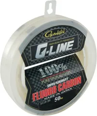 Gamakatsu G-Line Fluorocarbon Line 0.21mm 2.8kg 50m