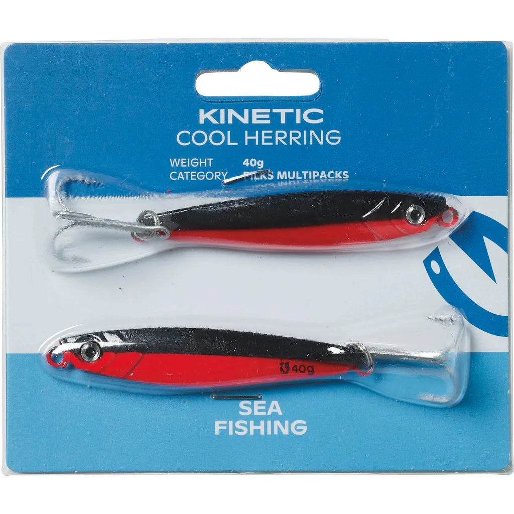 Kinetic Cool Herring Blinker 25g Black/Red