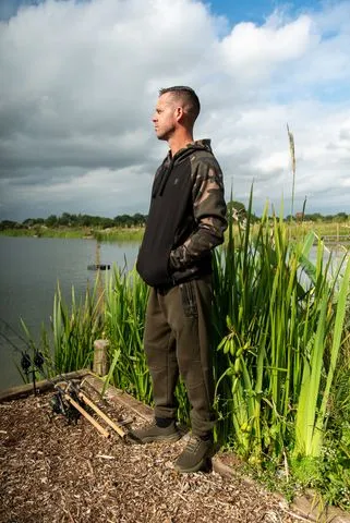 Fox Black Camo Pullover Premium 310 Hoodie S