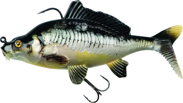 Fox Rage Replicant Carp Super Natural Softbaits 23cm 23g Mirror Carp