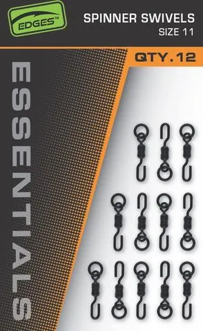 Fox Edges 11 10pcs Spinner Swivel Non Reflective