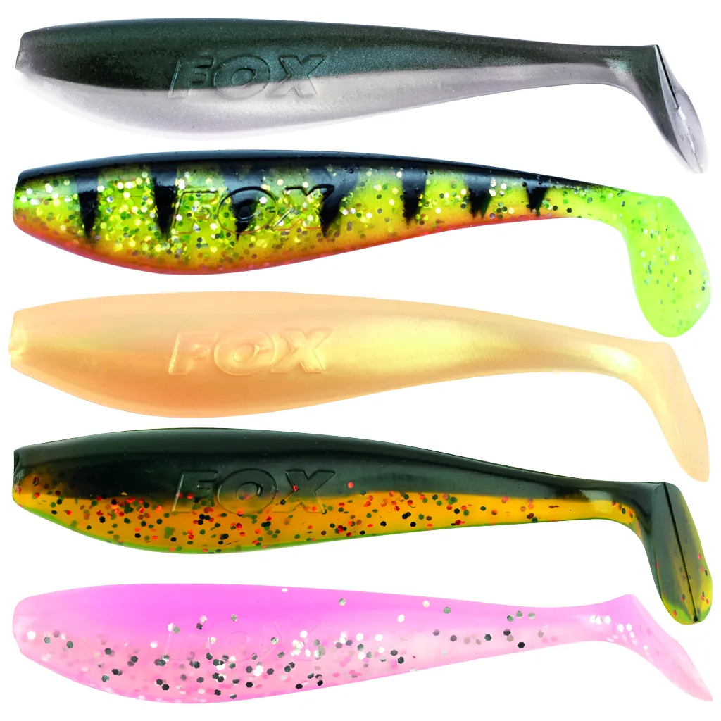 Fox Rage Zander Pro Gummifische 7.5cm UV Mixed Colour 5pc