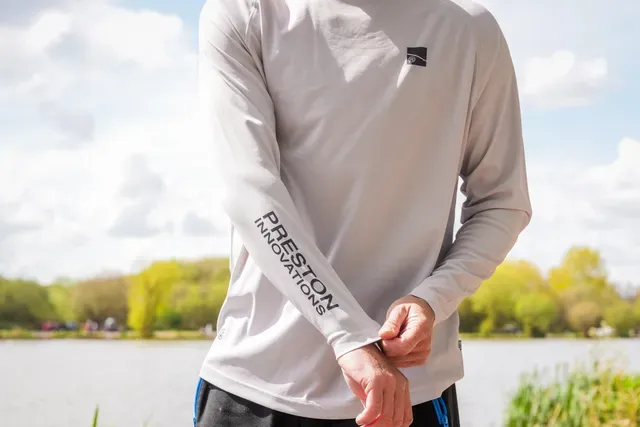Preston Grey Performance Sun Shirt UPF-40 XL