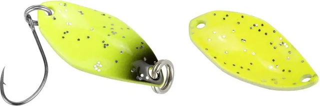 FTM Spoon Fly 1.2g Gelb/Schwarz Glitter