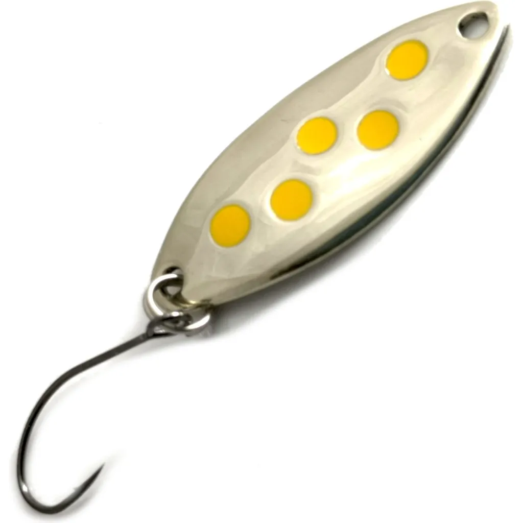 Troutwerk Spoon Blinker 70265 3.3cm 2.5g Silber Gelb
