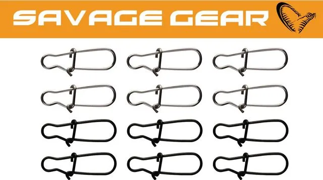 Savage Gear Needle Snap 12pcs L
