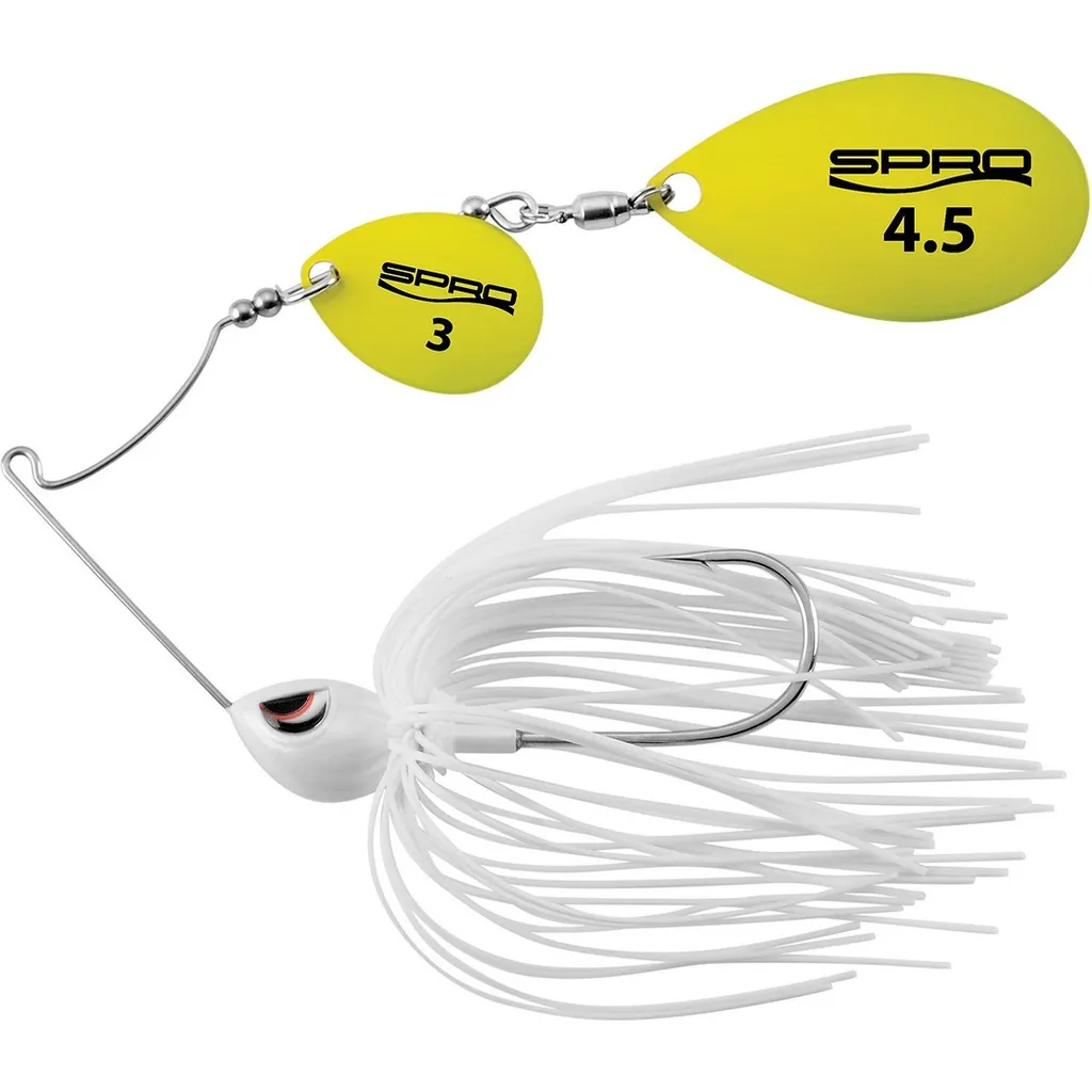 Spro Thumper Spinnerbait 10g White Chartreuse