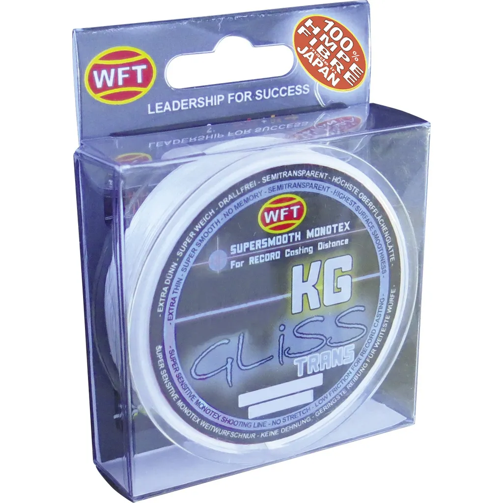 WFT Gliss KG Monotex Line 0.1mm 4kg Transparent