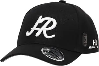 Hearty Rise Cap Black 100% Cotton
