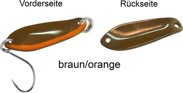 FTM Spoon Boogie Spoon 1.6g Brown/Orange