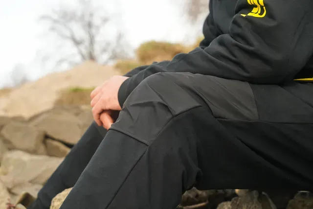 Black Cat HD Joggers Black Large